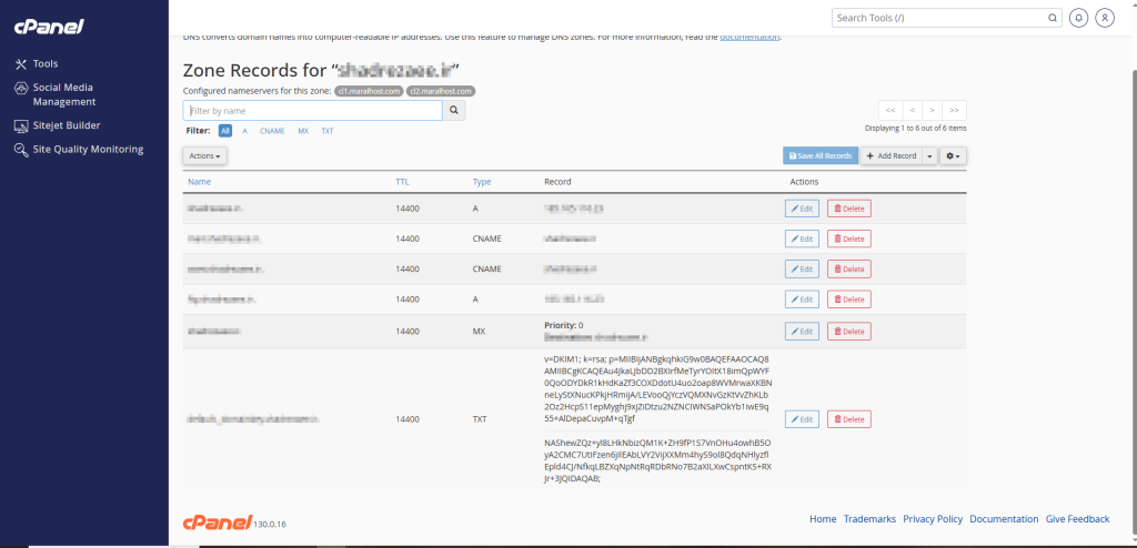 آموزش تنظیم DNS در cPanel؛ آموزشی که به آن نیاز دارید! آموزش تنظیم DNS در cPanel