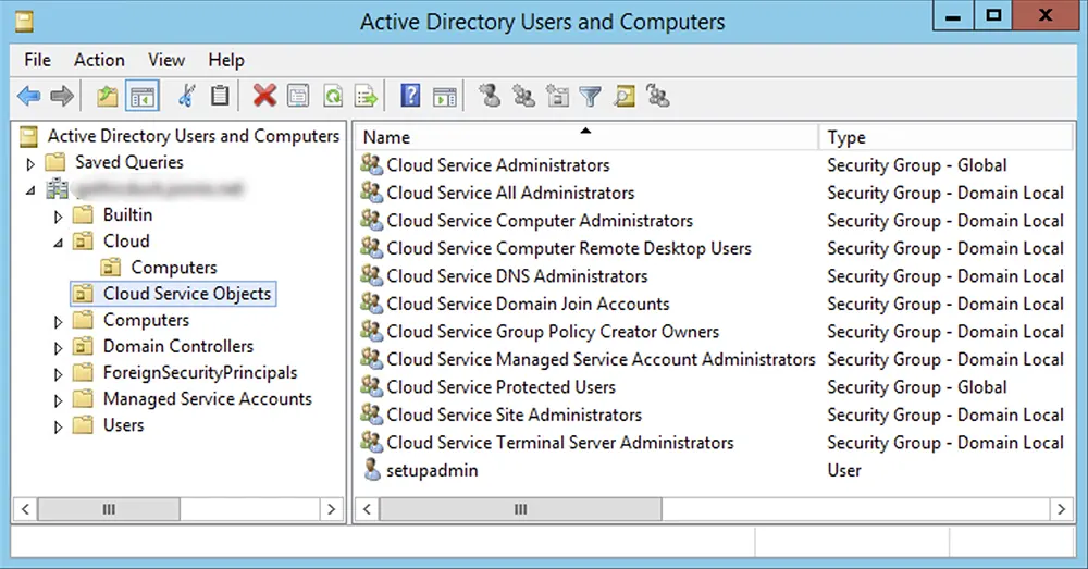 ابزار Active Directory