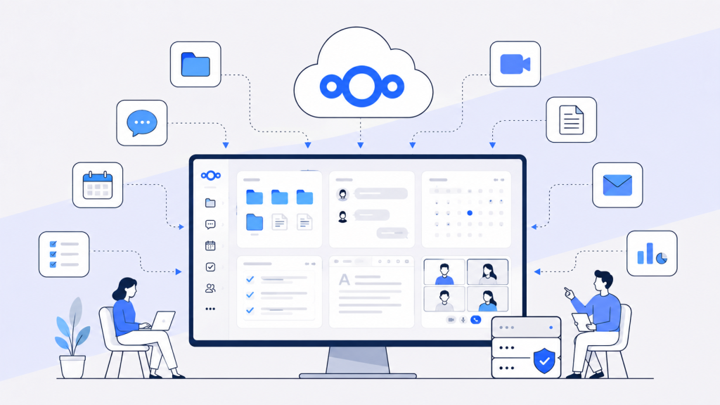 Nextcloud سازمانی چگونه جای چند اپلیکیشن جداگانه را میگیرد؟ Nextcloud سازمانی