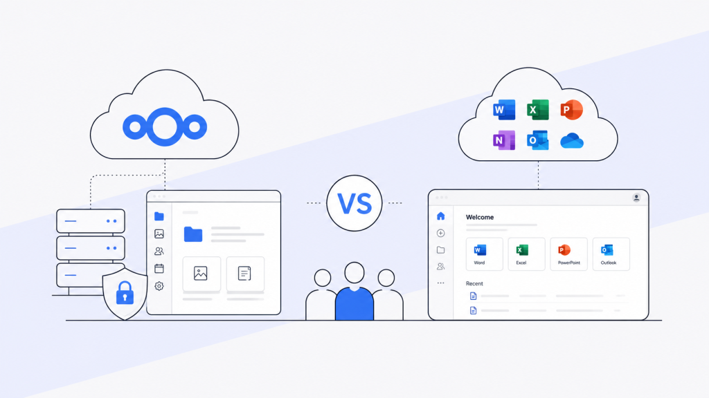 Nextcloud و Microsoft 365؛ کدام برای تیمهای ایرانی منطقیتر است؟ Nextcloud و Microsoft 365؛ کدام برای تیمهای ایرانی منطقیتر است؟