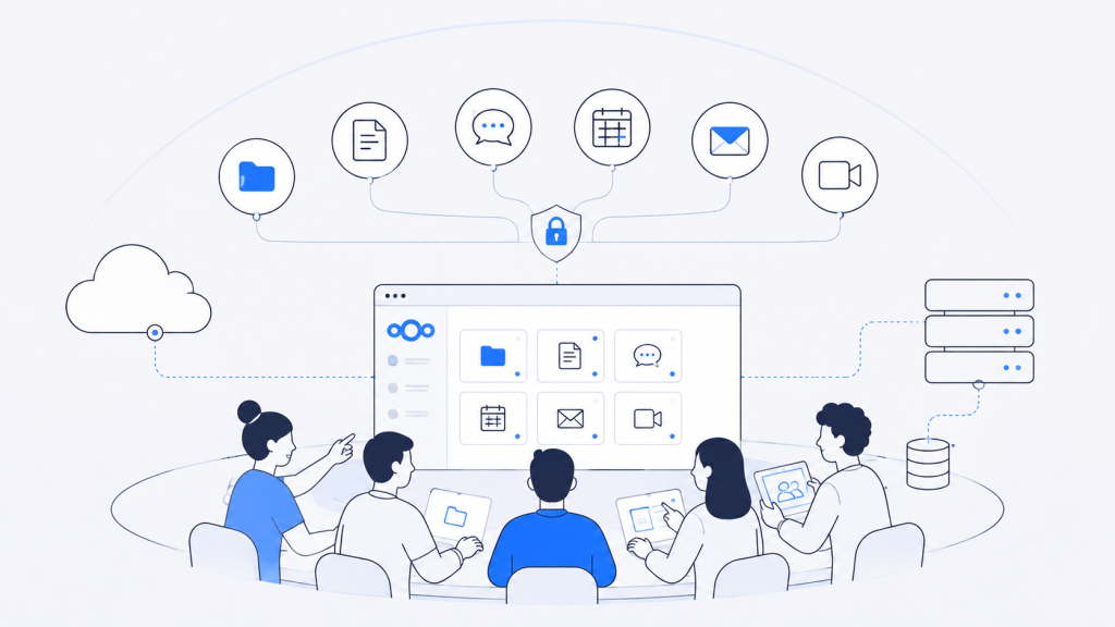 Nextcloud Hub؛ یک اکوسیستم کامل بهجای چند ابزار پراکنده Nextcloud Hub
