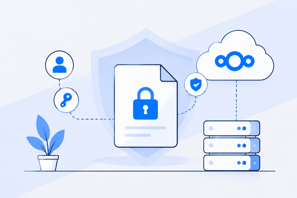 رمزنگاری Zero-Knowledge در Nextcloud؛ امنیت دادهها بدون دسترسی مدیر سرور رمزنگاری Zero-Knowledge در Nextcloud؛ امنیت دادهها بدون دسترسی مدیر سرور