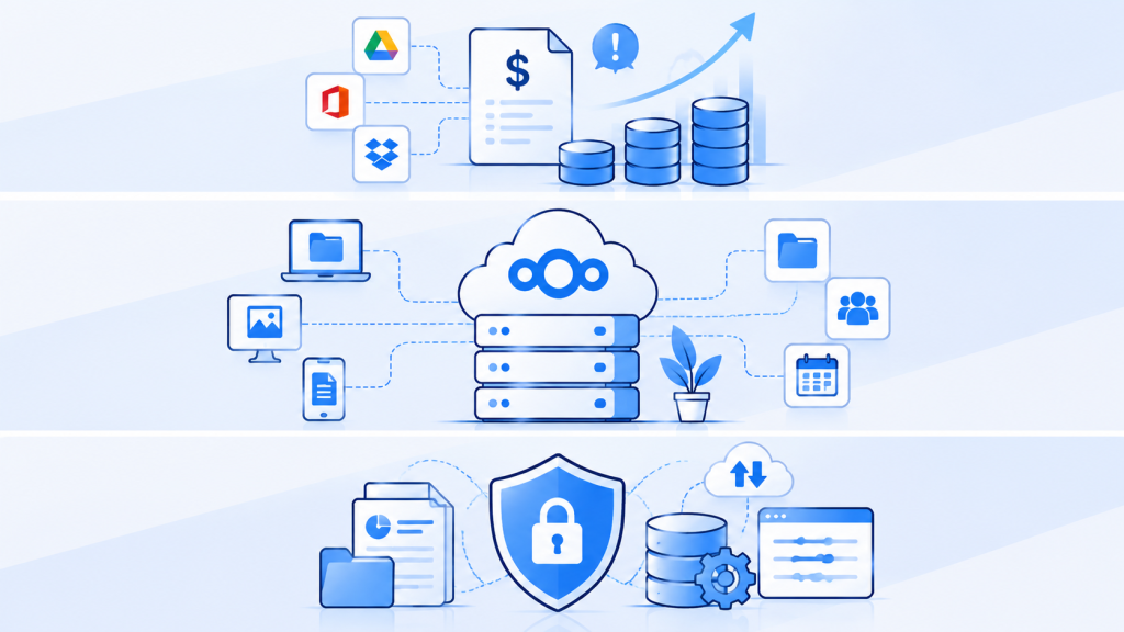 Nextcloud و سرور مجازی؛ راهکاری برای کاهش هزینه اشتراکهای ابری Nextcloud و سرور مجازی