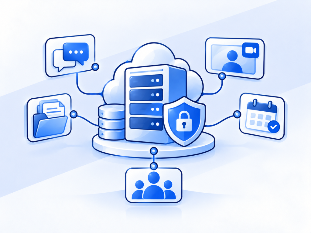 Nextcloud Talk چیست؟ جایگزین امن Teams و Slack برای سازمانها Nextcloud Talk