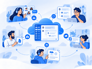 مدیریت چت گروهی در Nextcloud Talk؛ کانالها، ریپلای و Threading چت گروهی