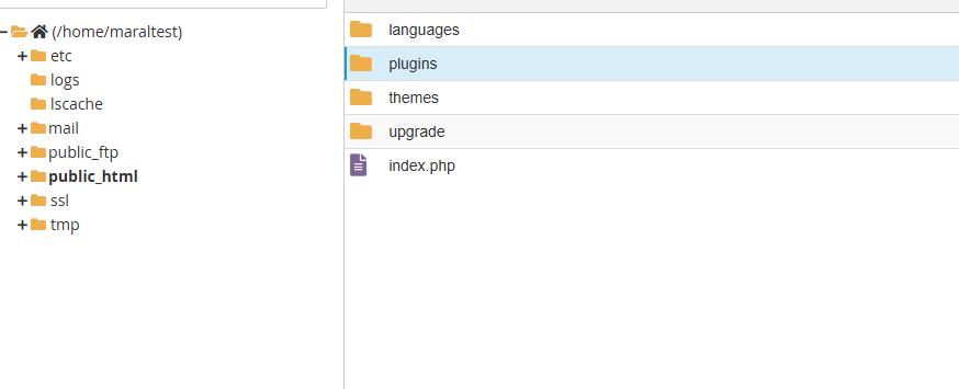 آموزش غیرفعال کردن افزونه وردپرس از File Manager هاست
