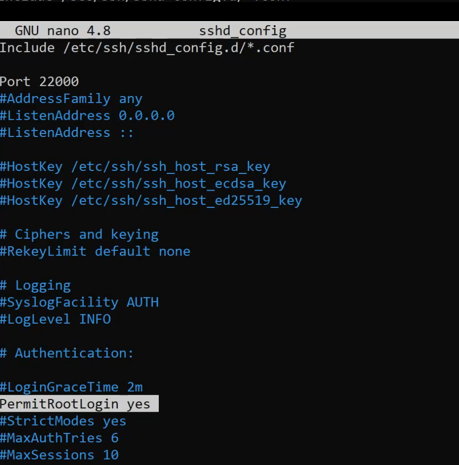 بستن دسترسی ssh یوزر root یا یوزرهای دیگر