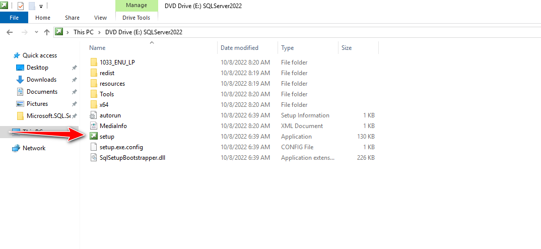 نصب Sql Server بر روی سرور ویندوز