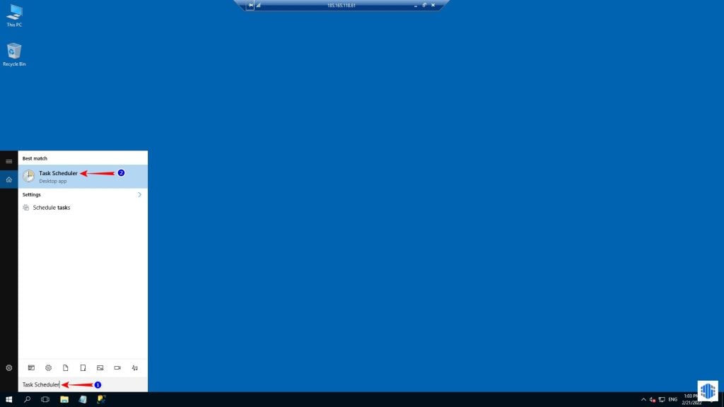 تنظیم Task Scheduler جهت اطلاع رسانی لاگین در ویندوز