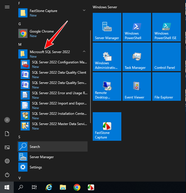 نصب Sql Server بر روی سرور ویندوز
