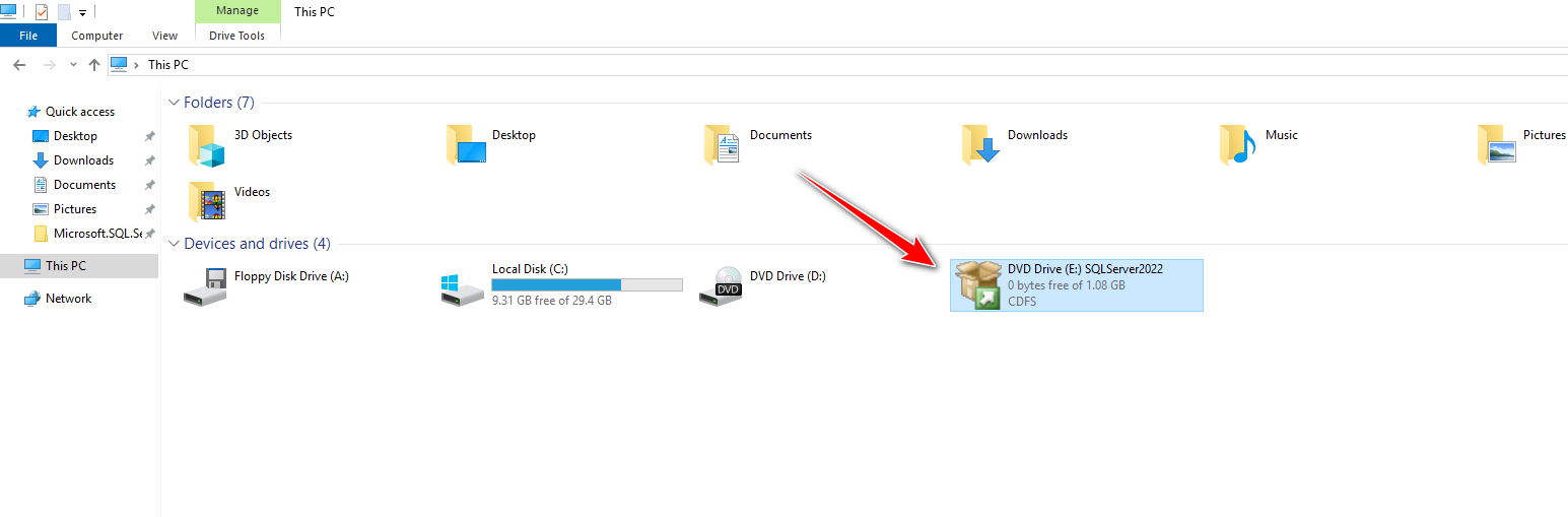 نصب Sql Server بر روی سرور ویندوز
