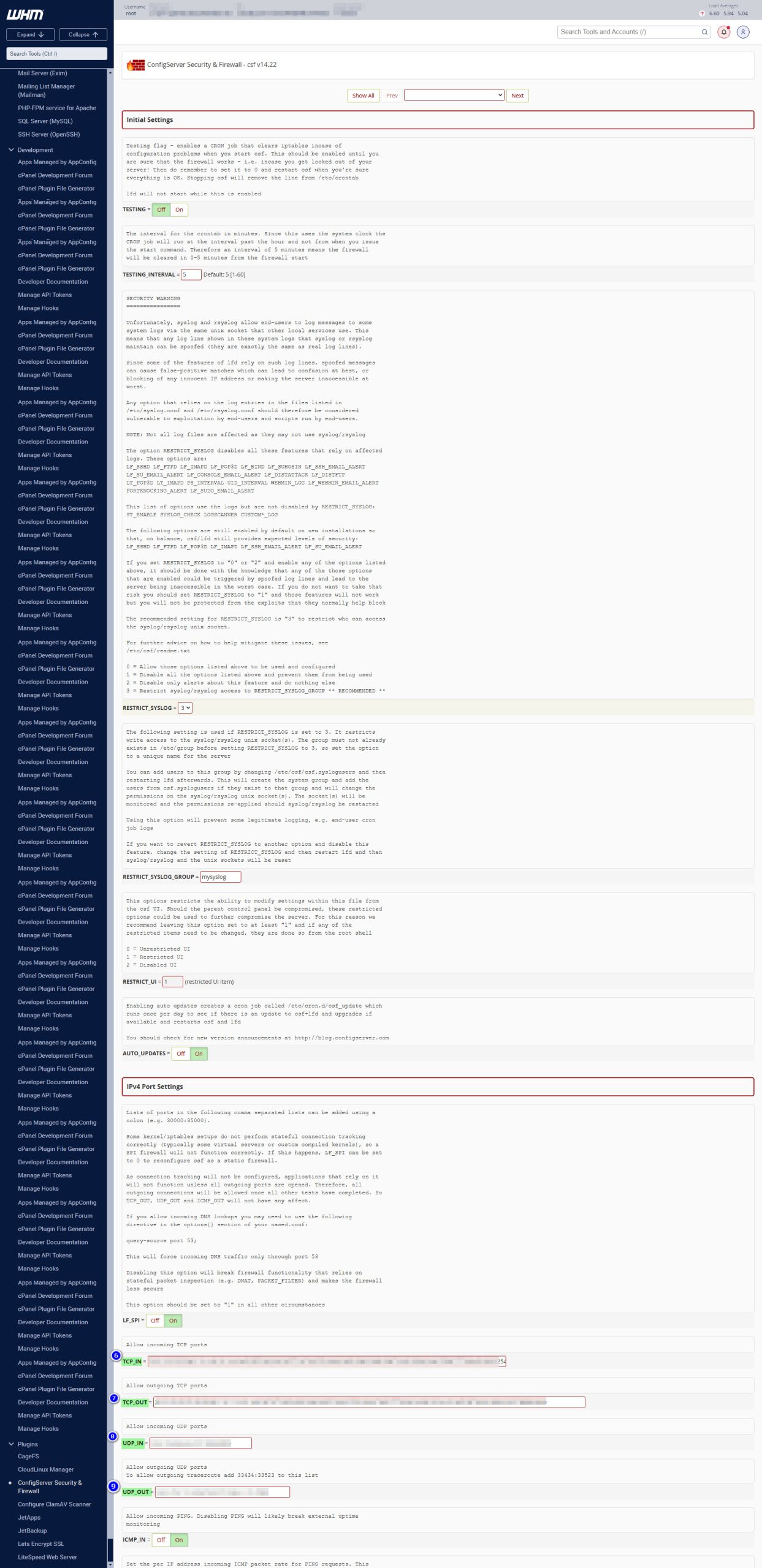 تنظیمات Port در فایروال Linux