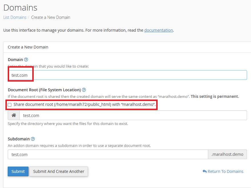 نحوه ایجاد ادان دامنه در سی پنل
