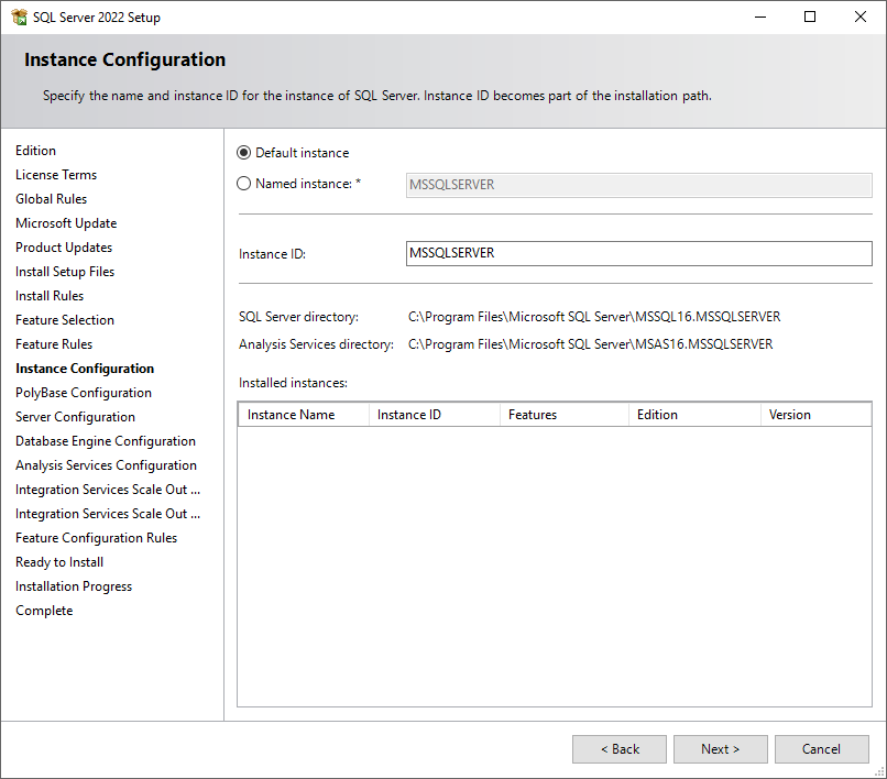 نصب Sql Server بر روی سرور ویندوز