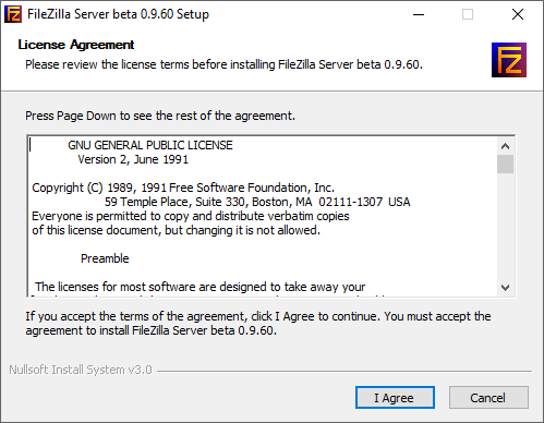 آموزش راه‌اندازی Filezilla server
