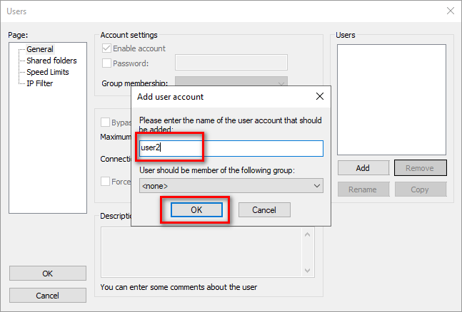 آموزش راه‌اندازی Filezilla server