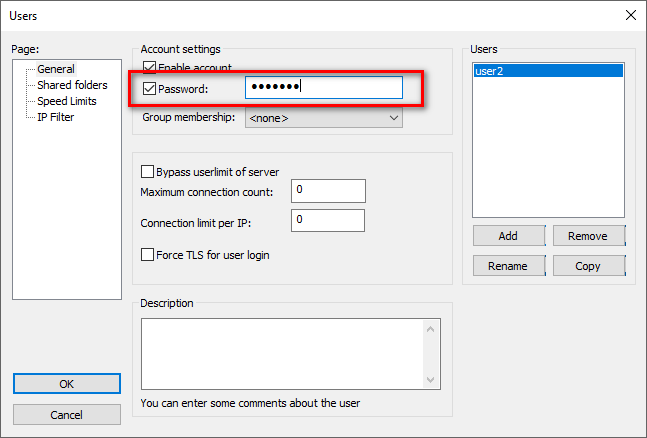 آموزش راه‌اندازی Filezilla server