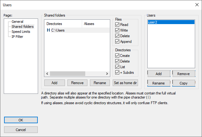 آموزش راه‌اندازی Filezilla server