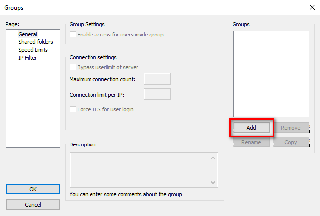 آموزش راه‌اندازی Filezilla server