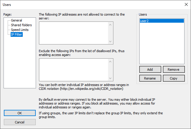 آموزش راه‌اندازی Filezilla server