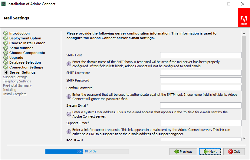 نصب Adobe Connect 10.8