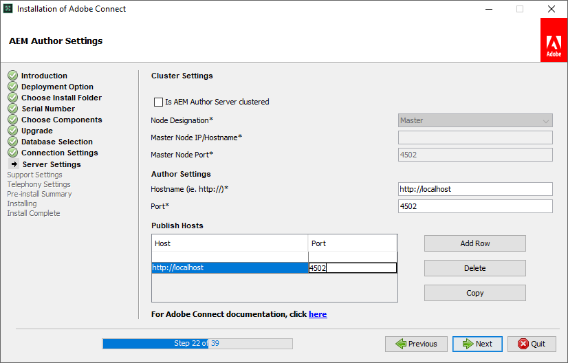 نصب Adobe Connect 10.8