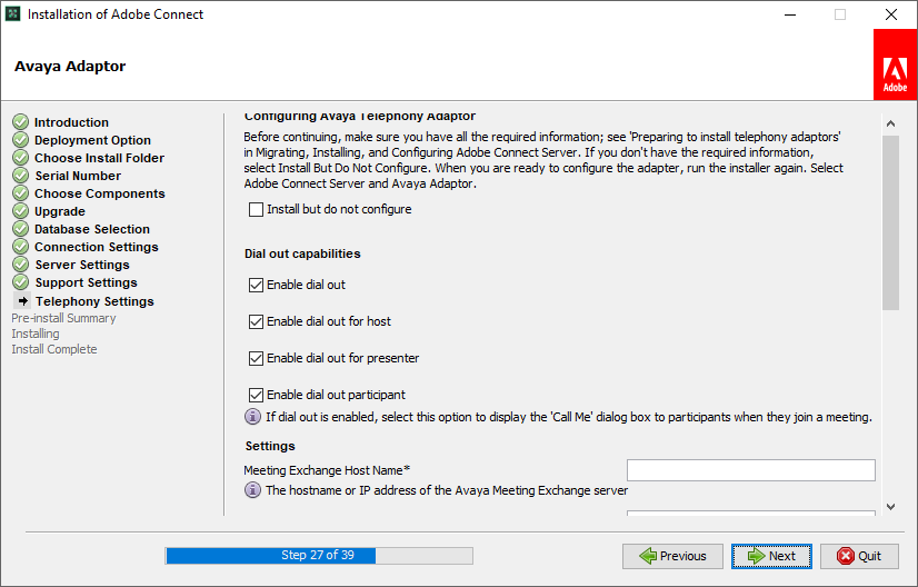 نصب Adobe Connect 10.8
