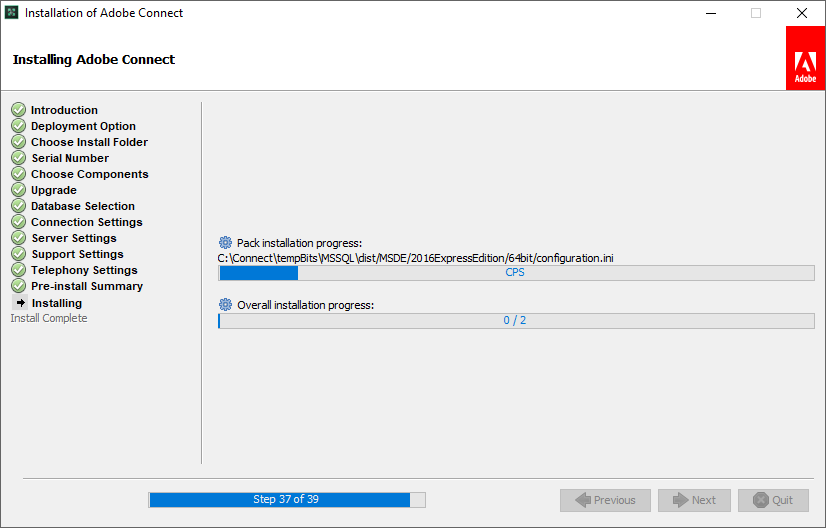 نصب Adobe Connect 10.8