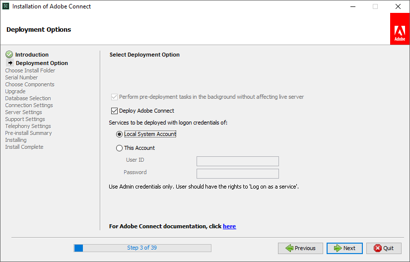 نصب Adobe Connect 10.8