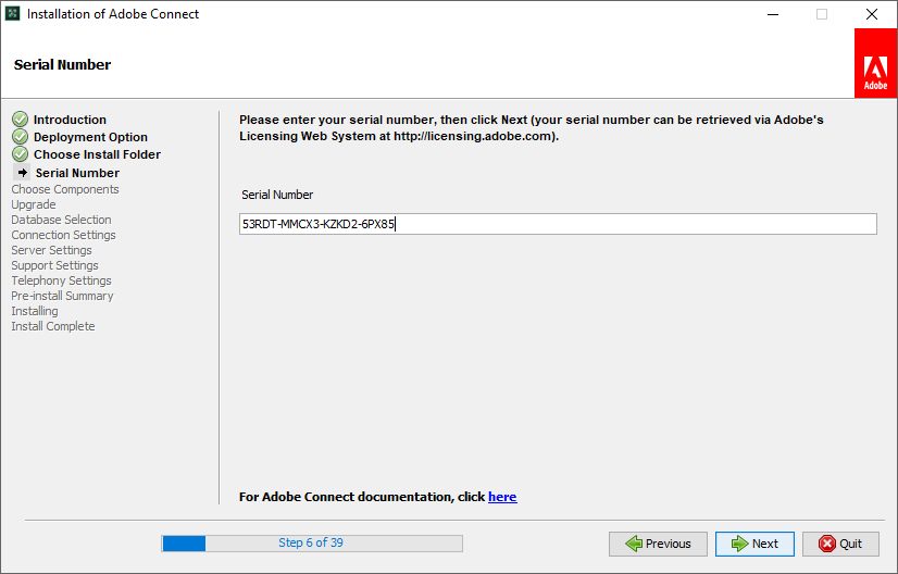 نصب Adobe Connect 10.8