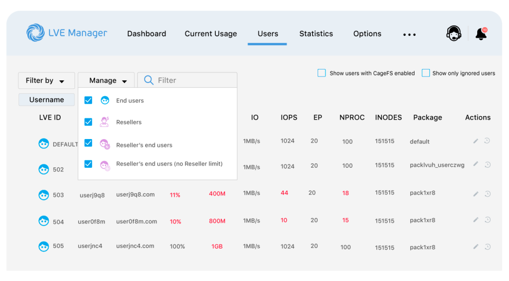 افزایش Open Files در cpanel به همراه cloudlinux