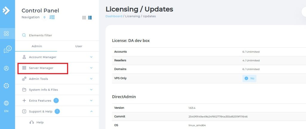 نصب گواهینامه SSL بر روی hostname دایرکت ادمین