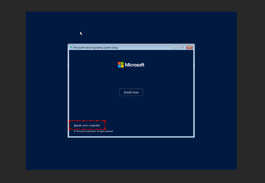 آموزش ریست کردن پسورد Administrator سرور ویندوز از طریق پنل مدیریت سرور مجازی