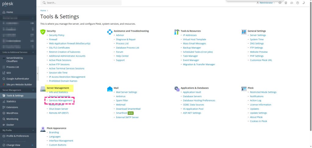 دسترسی به وب‌میل در کنترل پنل Plesk و رفع خطای عدم بارگذاری