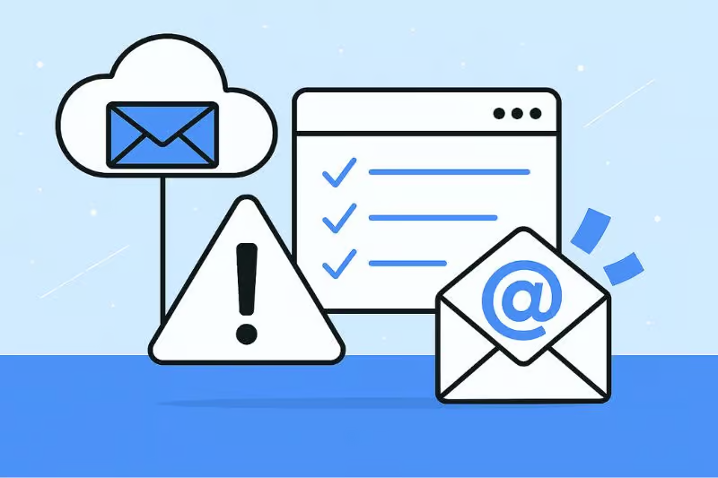 ارسال ایمیل تست به mail-tester.com و رفع خطاهای اسپم