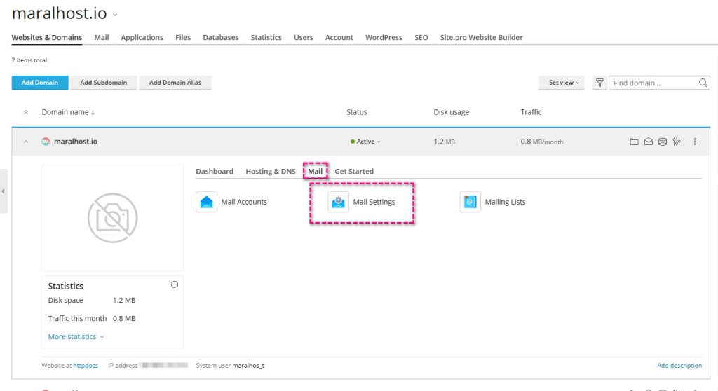 دسترسی به وب‌میل در کنترل پنل Plesk و رفع خطای عدم بارگذاری