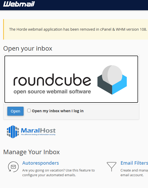 چگونه ایمیل‌ها را در Roundcube وارد (Import) یا خارج (Export) کنیم