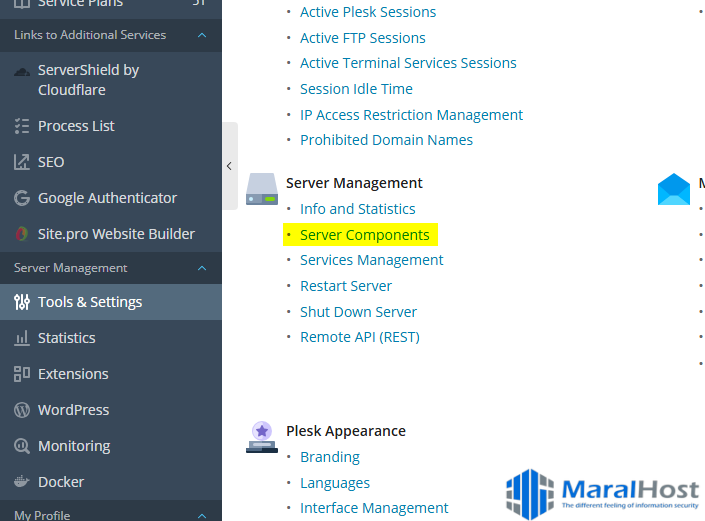 عیب‌یابی در Plesk