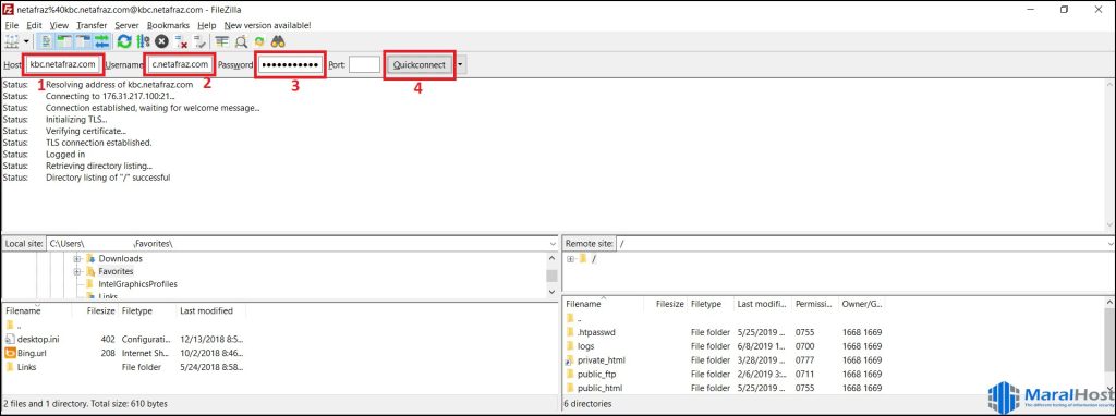 نحوه ی آپلود فایل در هاست (پلسک، سی پنل و دایرکت ادمین -- آپلود از طریق فایل منیجر و FTP)