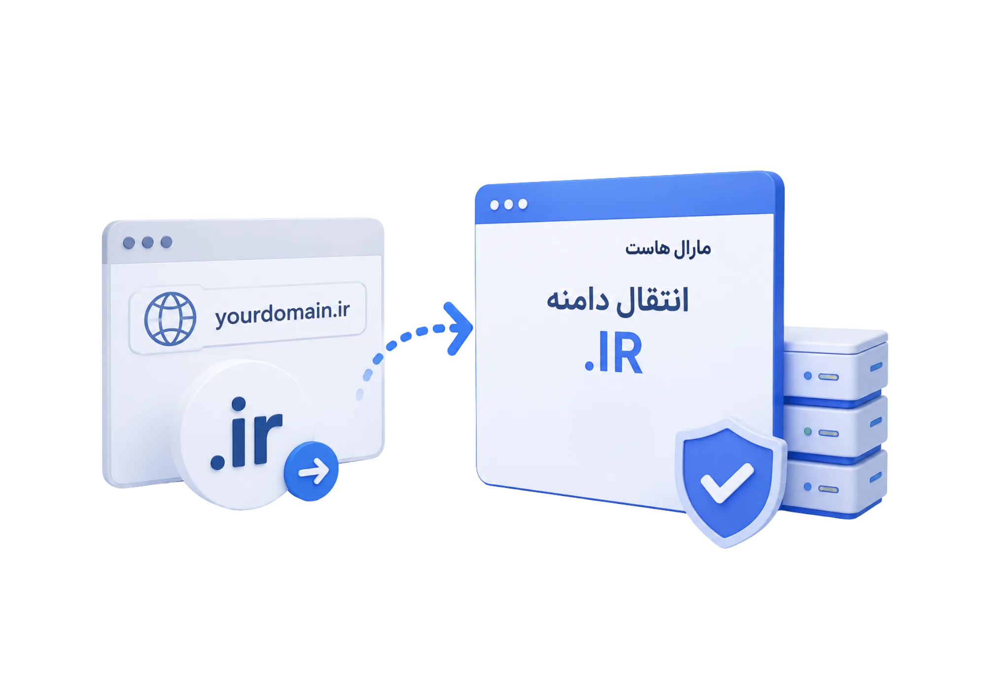 انتقال دامنه