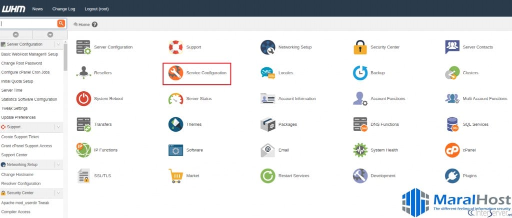 رفع خطای chkservd در صفحه اطلاعات cPanel پس از ریبوت