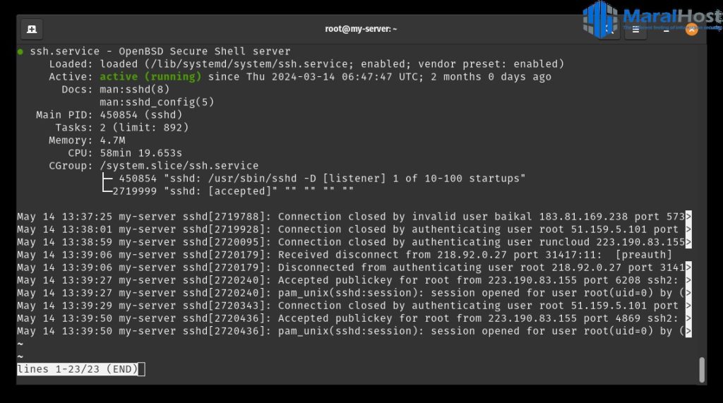 مشاهده و تغییر پورت دایرکت ادمین