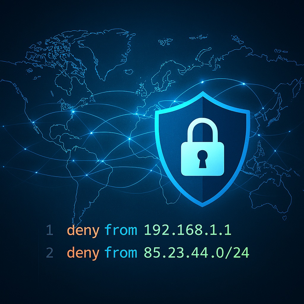 مسدود کردن دسترسی به یک دامنه از مناطق جغرافیایی مشخص در سی‌پنل