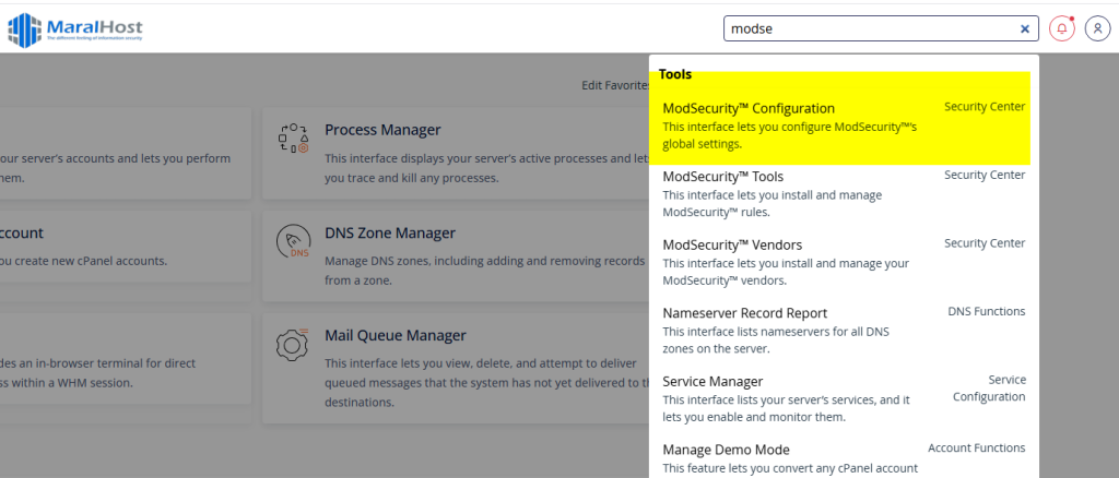 لاگ Guardian در ModSecurity