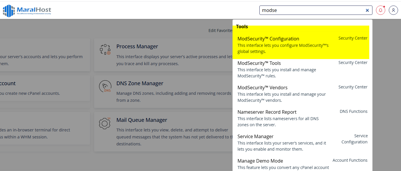 لاگ Guardian در ModSecurity