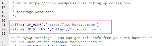 ریدایرکت شدن پیشخوان در وردپرس