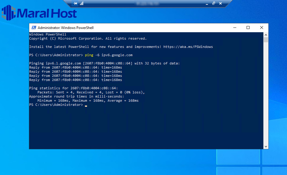 پیکربندی IPv6 روی Windows Server