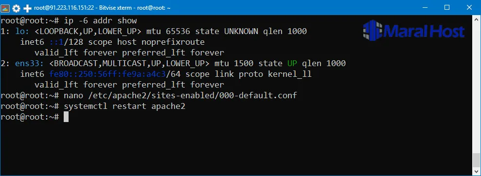 استفاده از IPv6 در Apache و Nginx