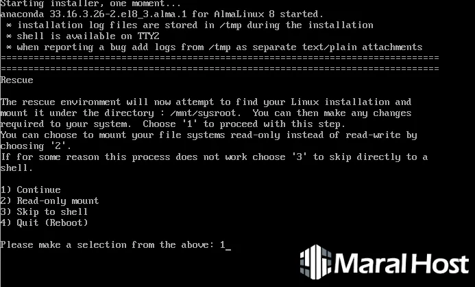 بوت نشدن سرور Dell پس از نصب CloudLinux