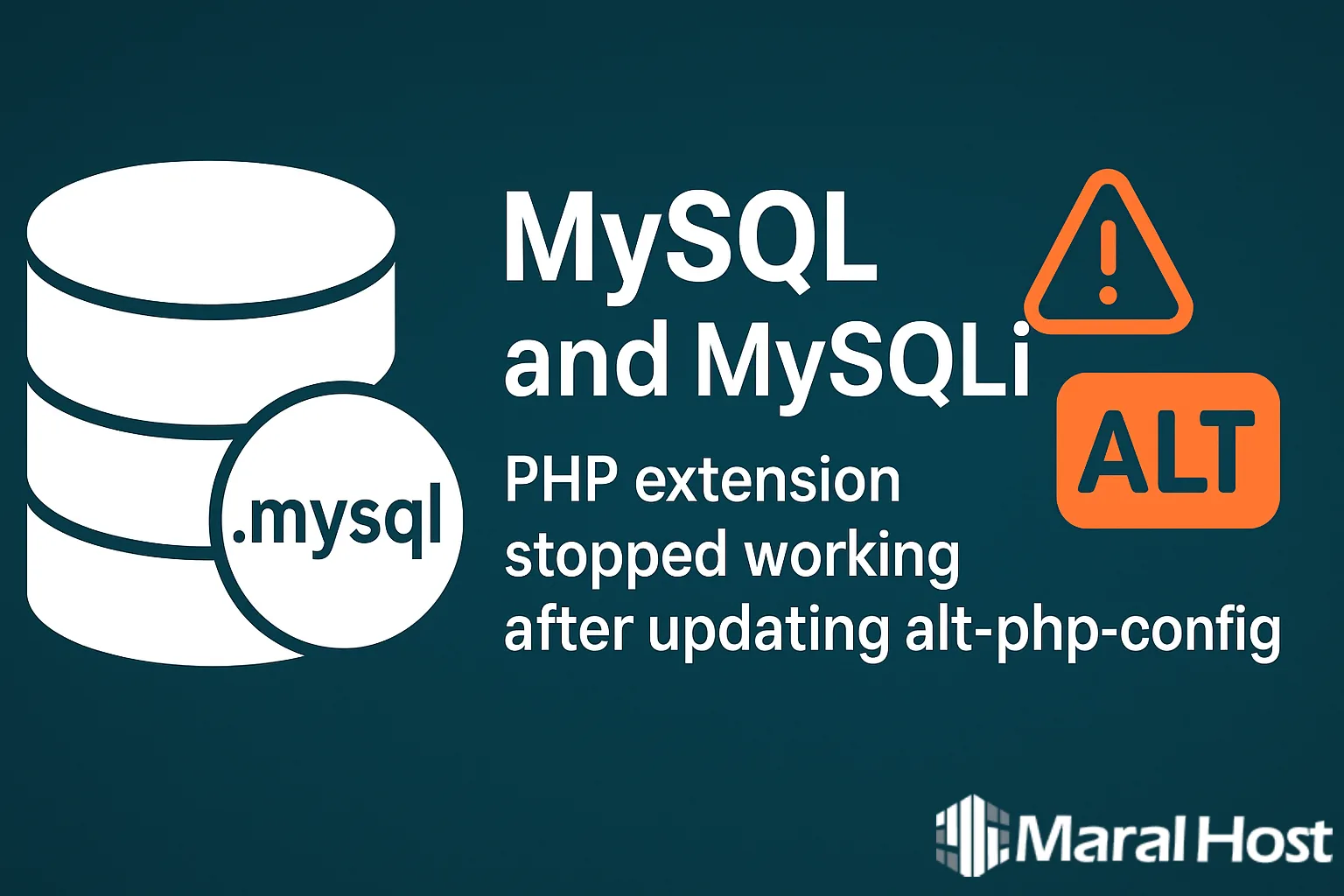 مشکل MySQL و MySQLi در alt-php